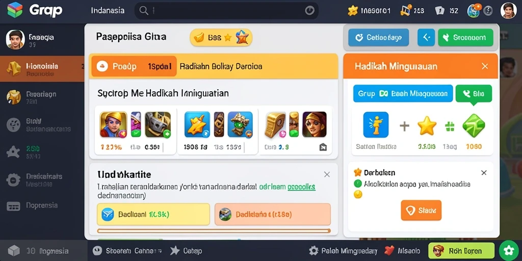 Tampilan antarmuka yang menarik dan intuitif.