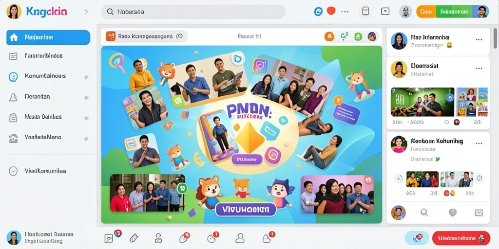 Screenshot menampilkan petualangan seru di hutan misterius.