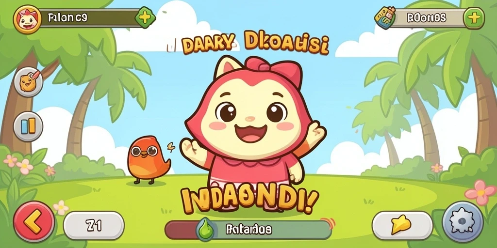 Screenshot menunjukkan aksi pertempuran yang intens di SAMURAI88.