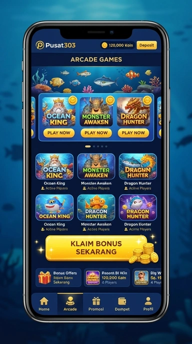 Galeri pratinjau visual pusat303 build APK resmi terbaru